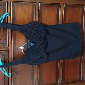 INC International Concepts Tank Top Larrge Black